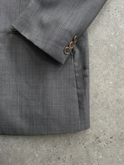 Armani Collezioni 2000s Pure Wool Single Breasted Blazer - 42L/XL