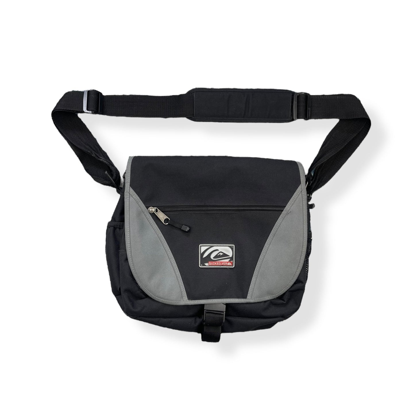 2000's Quiksilver Messenger Bag | O/S, Multicoloured
