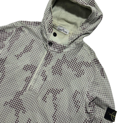 Stone Island 1/4 Zip Pullover Digital Camo Jumper