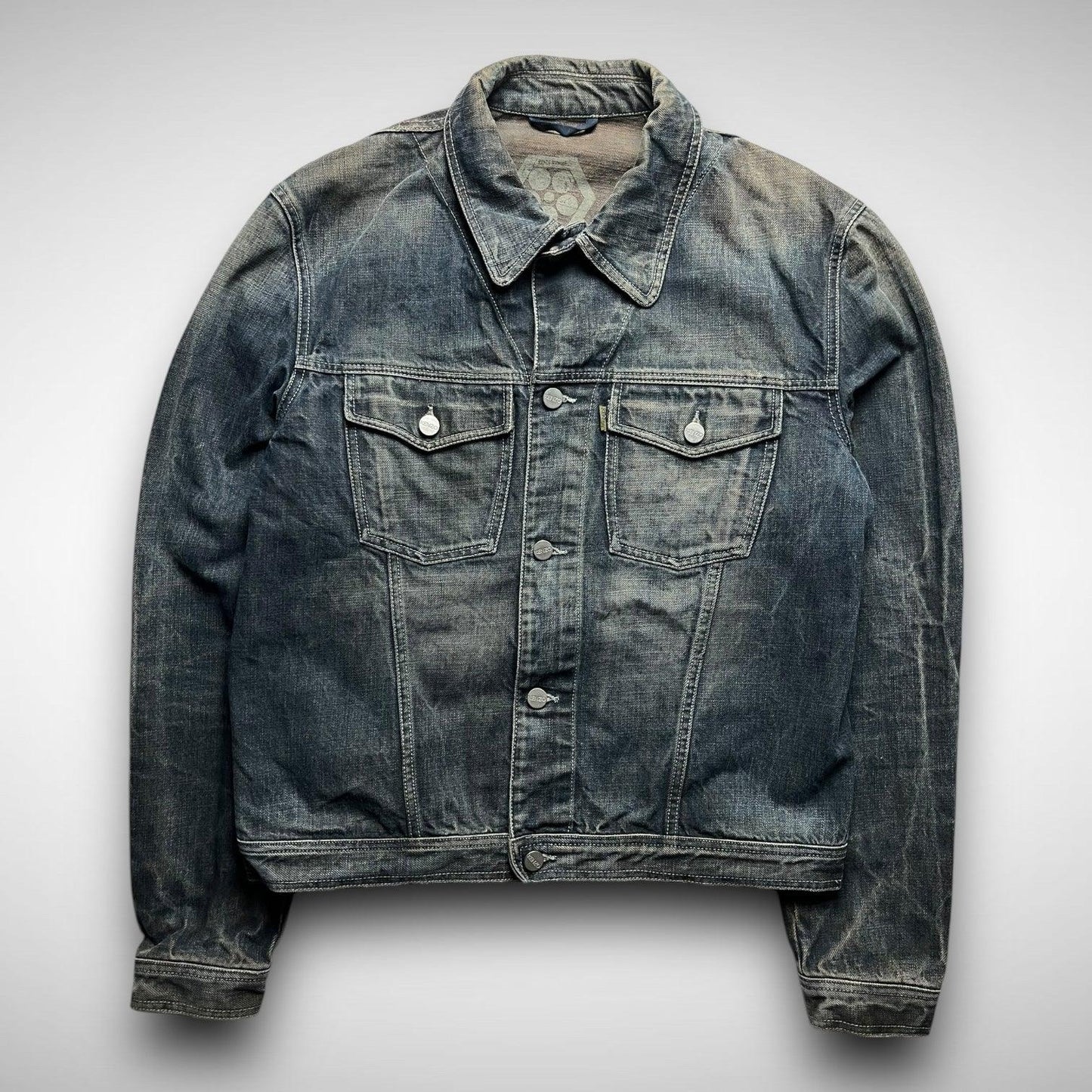 Kenzo Dark Wash Denim Jacket (2000s)