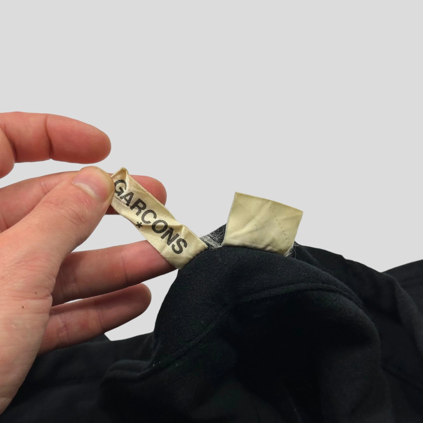 Comme Des Garçons 80’s Wool Wraparound Skirt - OS