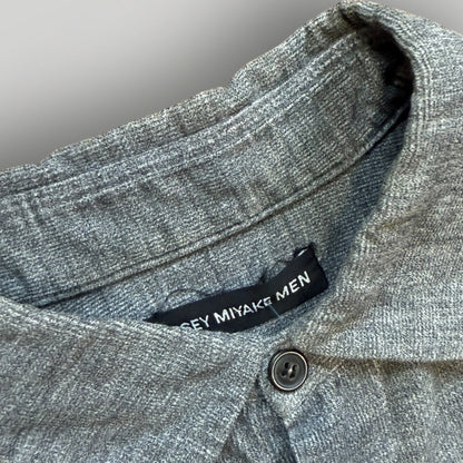 Issey Miyake IS 2000's Stripe Cotton Shirt M