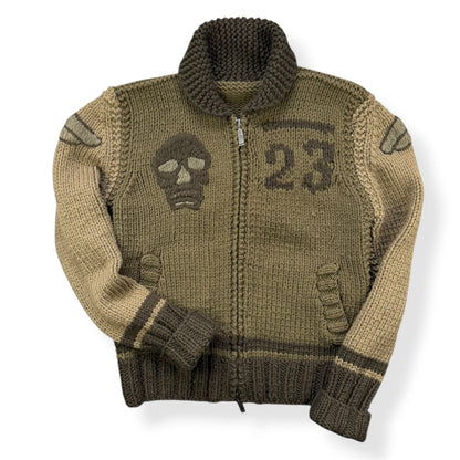 2000's Maharishi 1GG Knit Wool Jacket (M) | Default Title, Red