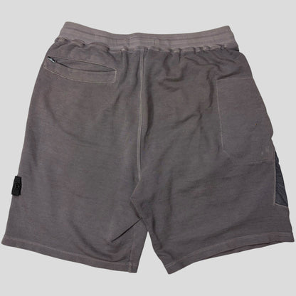 Stone Island Shadow Project SS20 Cotton & Nylon Metal Baggy Shorts - M/L | Default Title, Grey
