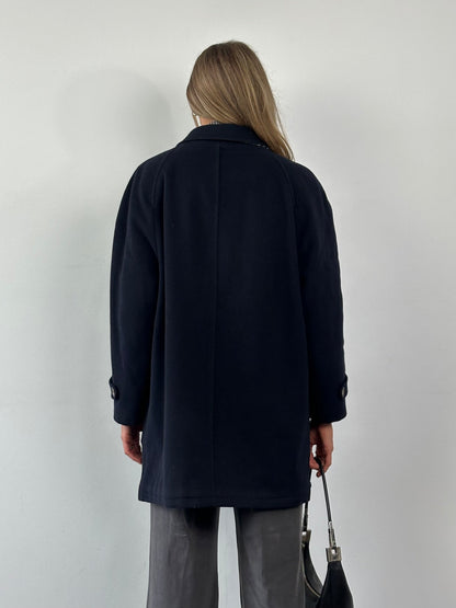 Burberry New Wool Single Breasted Coat - XL