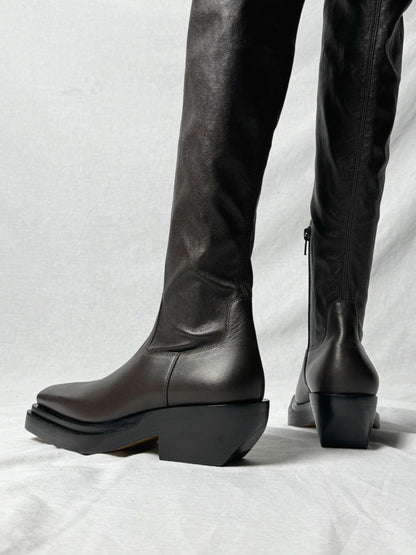 BOTTEGA VENETA THIGH HIGH (EU 36) | Default Title, Brown