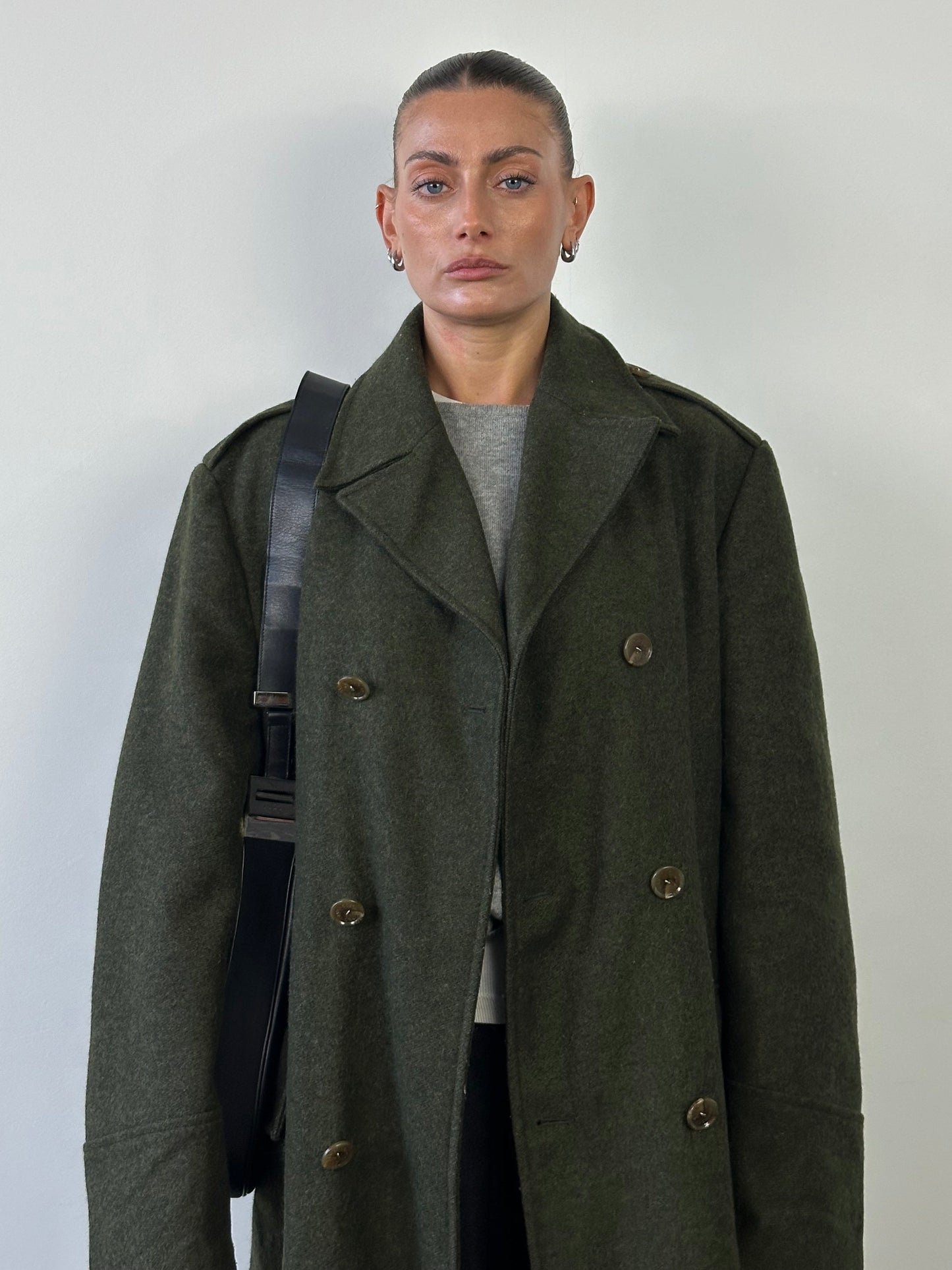 Dolce & Gabbana D&G Wool Double Breasted Coat - L/XL