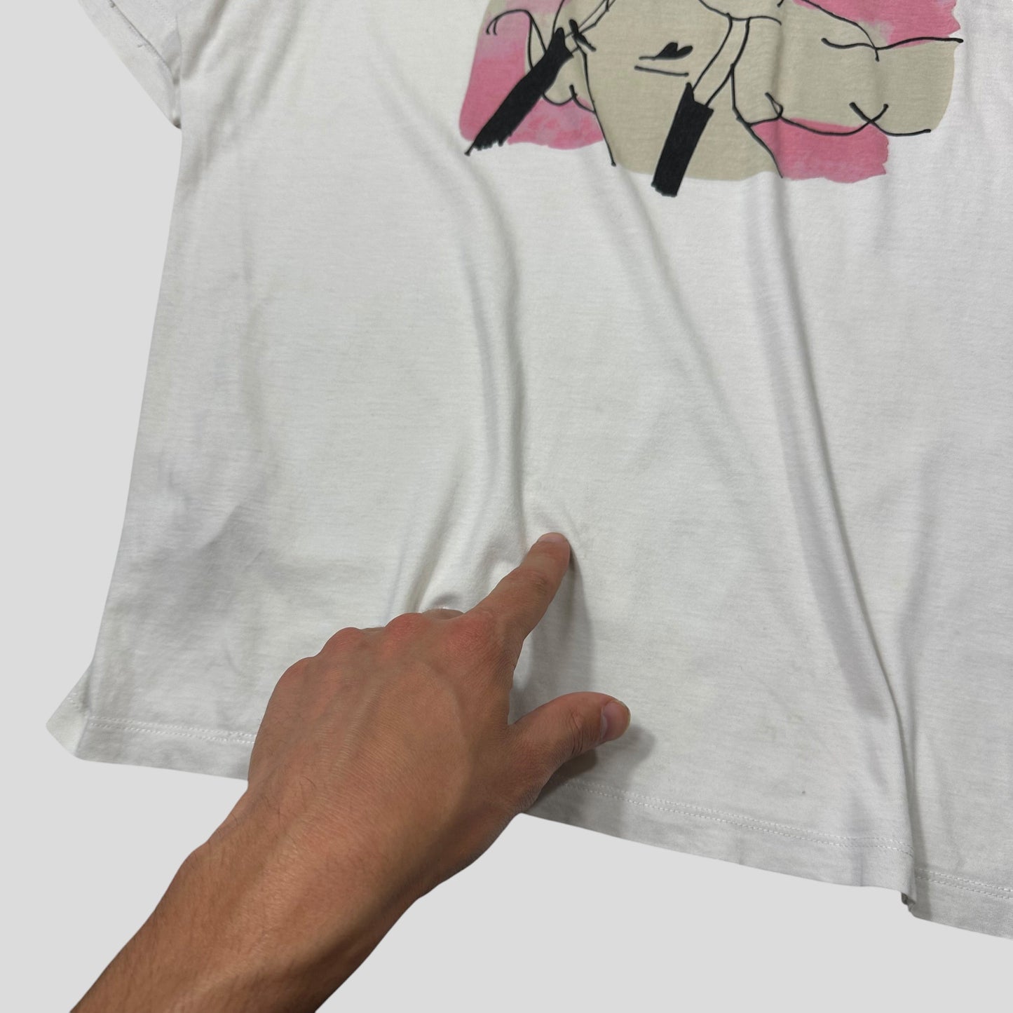 Prada Sport 2007 Unspoken Dialogue Graphic T-shirt - M/L | Default Title, White