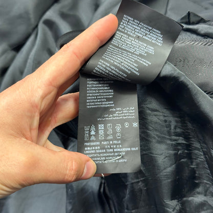Prada 2017 Nylon Blazer Jacket with Removable Nylon Hood - IT50