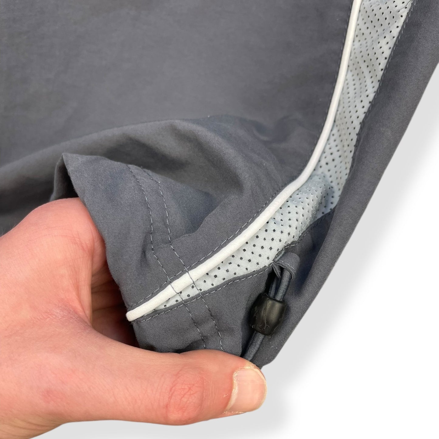 2000's Nike Mesh Panelled Shorts (L) | Default Title, Grey