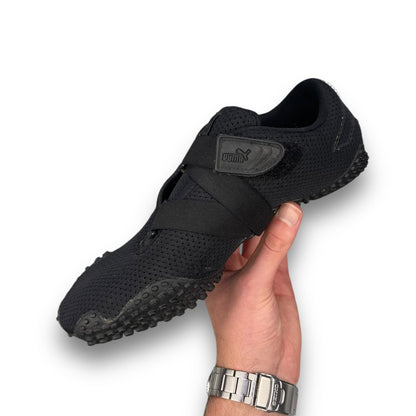 2005 Puma Mostro Mesh Black/Tan (UK7) | Default Title, Black