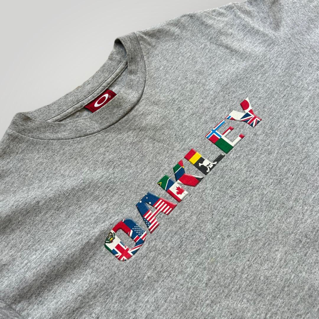 Oakley Software 2000’s Flags Print T-shirt M