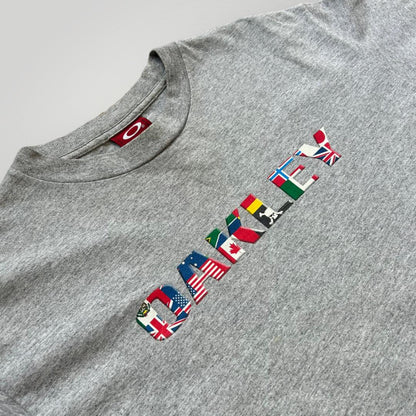 Oakley Software 2000’s Flags Print T-shirt M