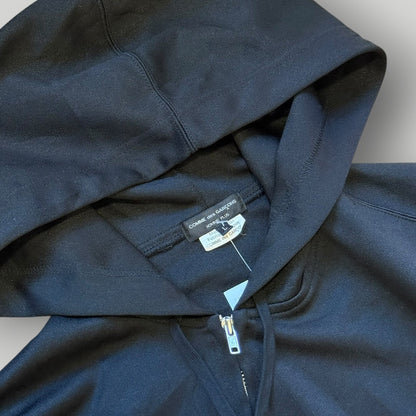 Comme des Garçons Homme Plus Asymmetrical Zip Up Hoodie L | O/S, Navy