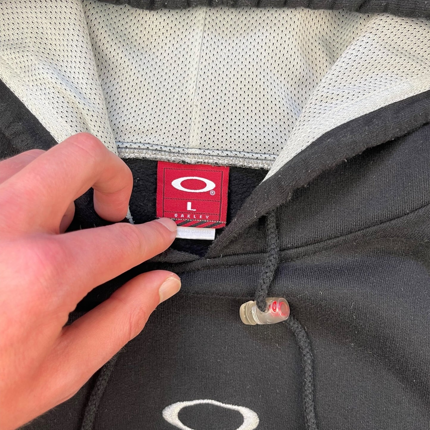 2000's Oakley Centre Logo Hoodie (L) | Default Title, Multicoloured