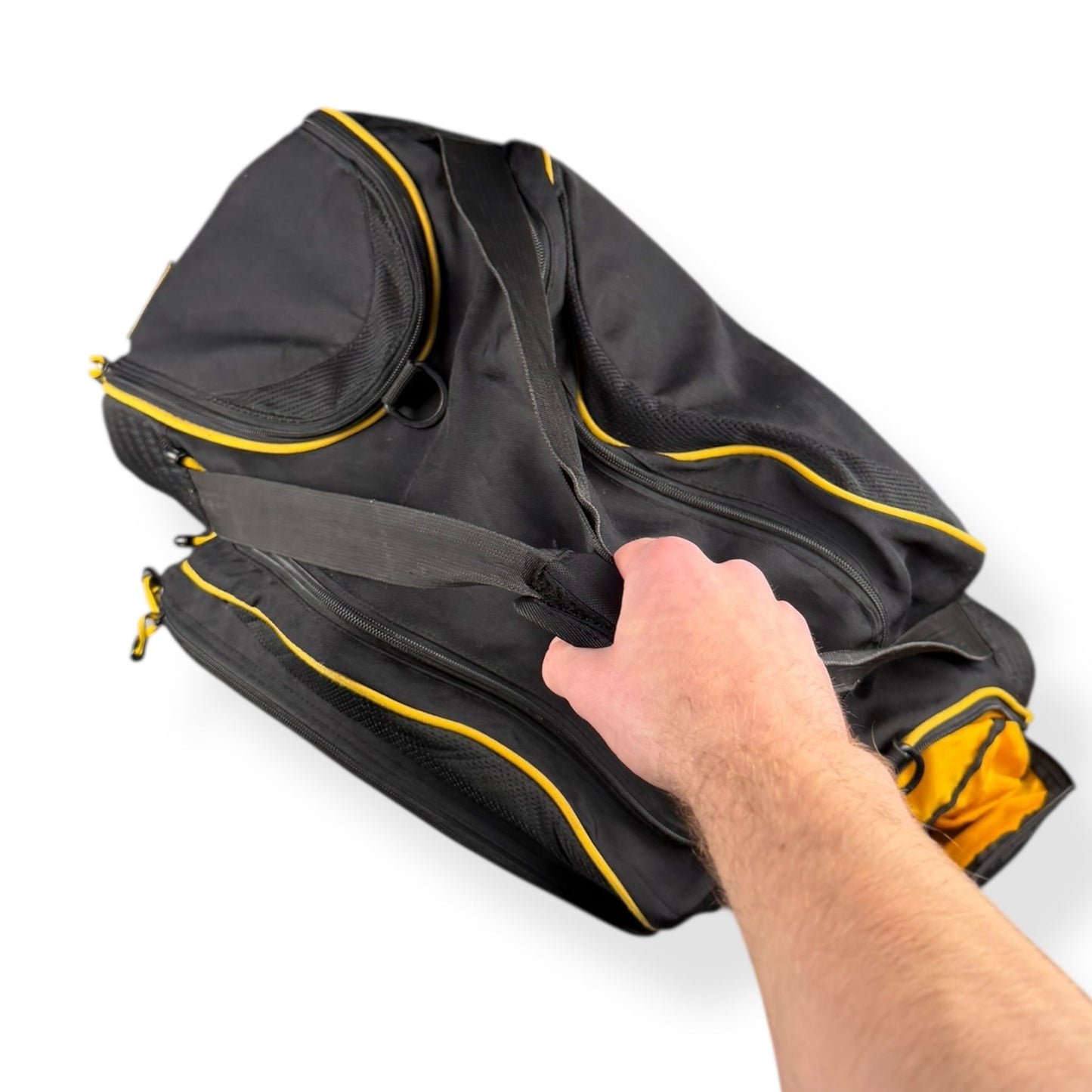 2000's Nike Air Hardshell Duffle Bag | O/S, Black