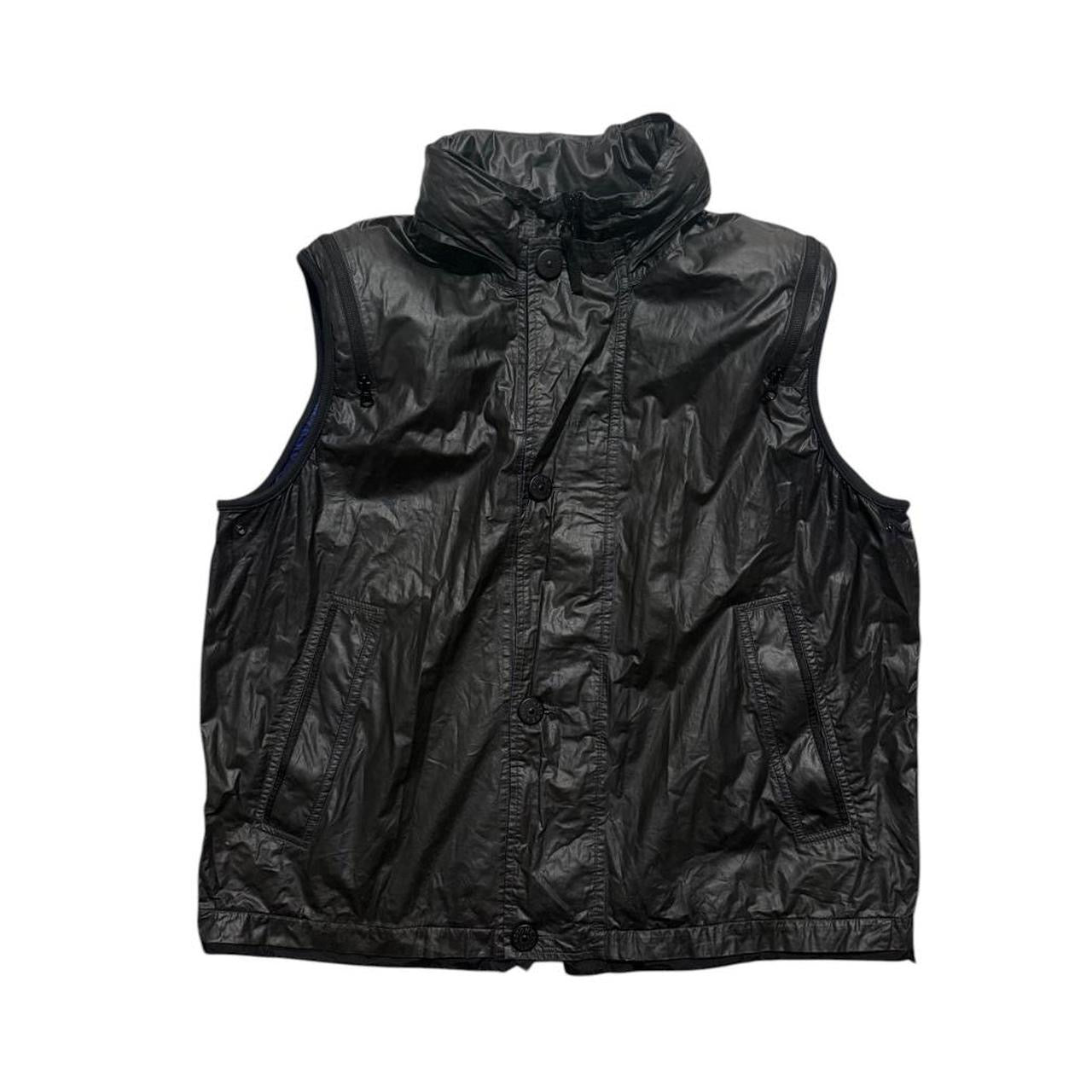 Stone Island Marina Heat Reactive Transformable Vest | XXXL, Black
