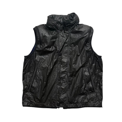 Stone Island Marina Heat Reactive Transformable Vest | XXXL, Black
