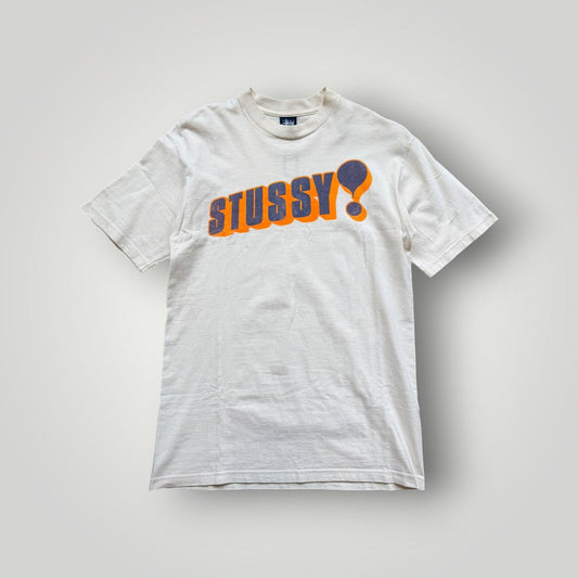 2002 Stüssy Graphic T-shirt M | O/S, White