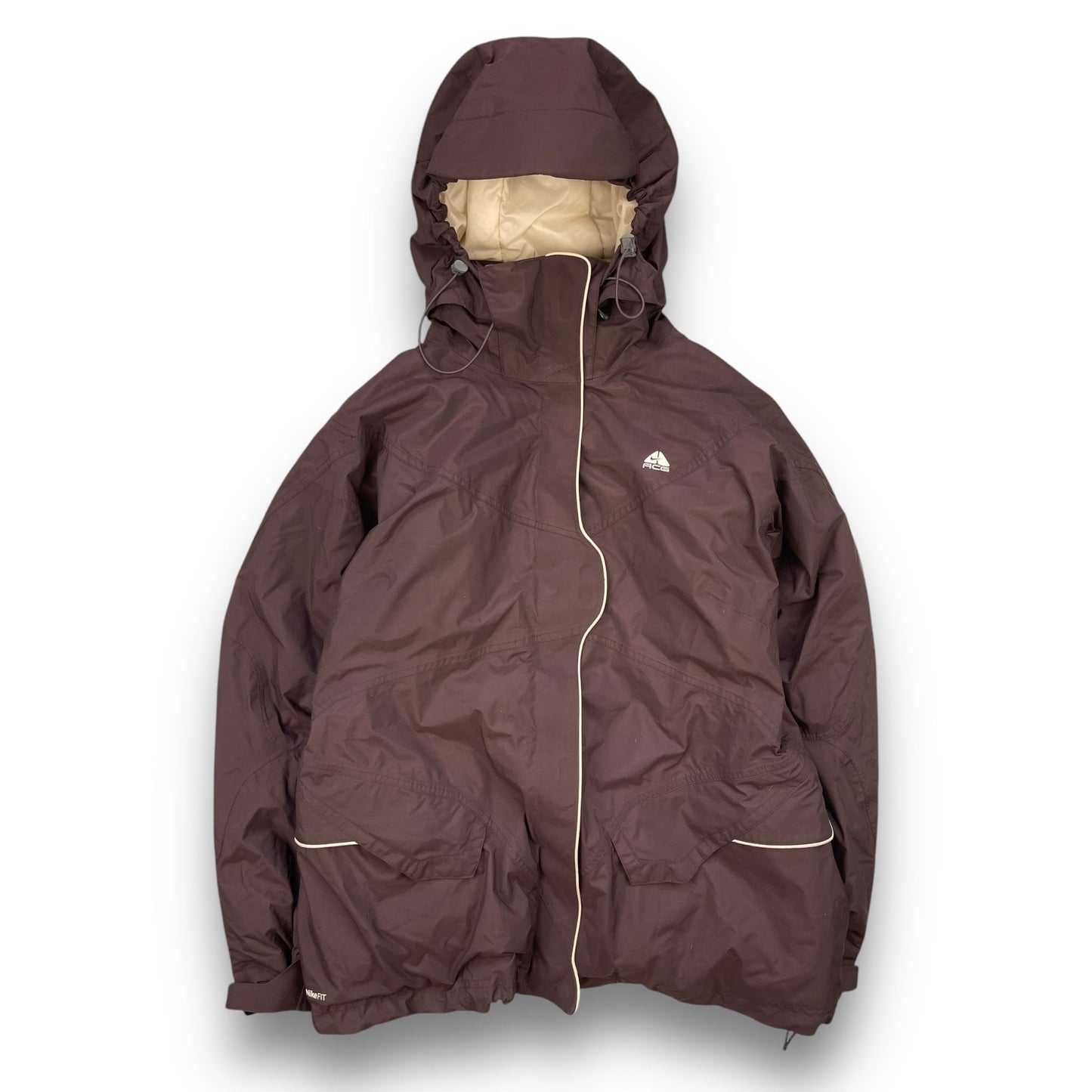 Nike ACG Brown Ski Jacket (XL) | Default Title, Brown