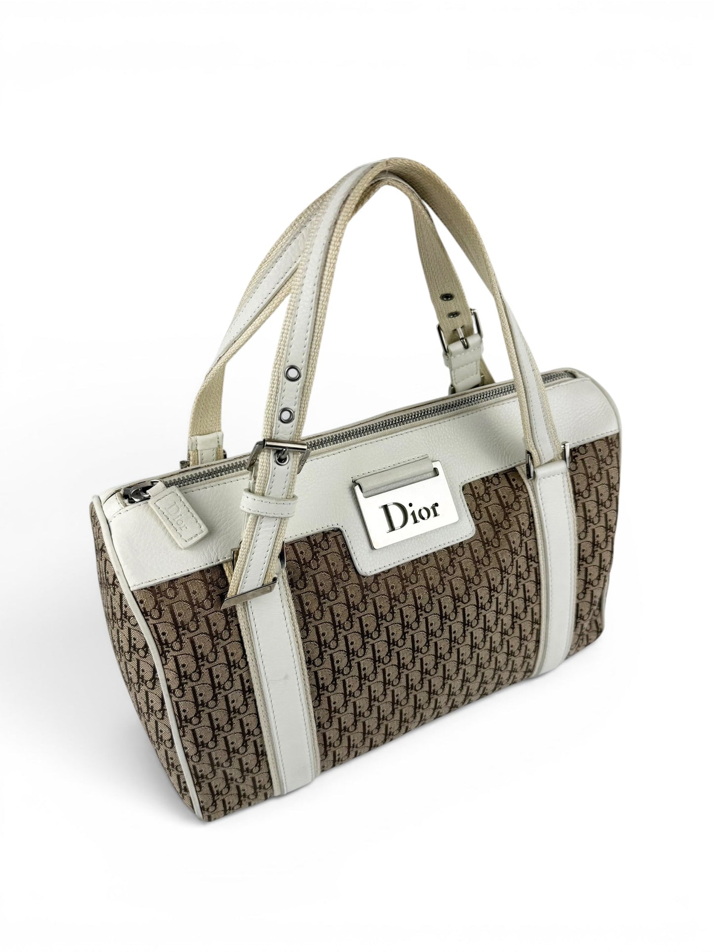 Vintage 2006 Christian Dior Monogram Street Chic Boston Handbag | O/S, Multicoloured