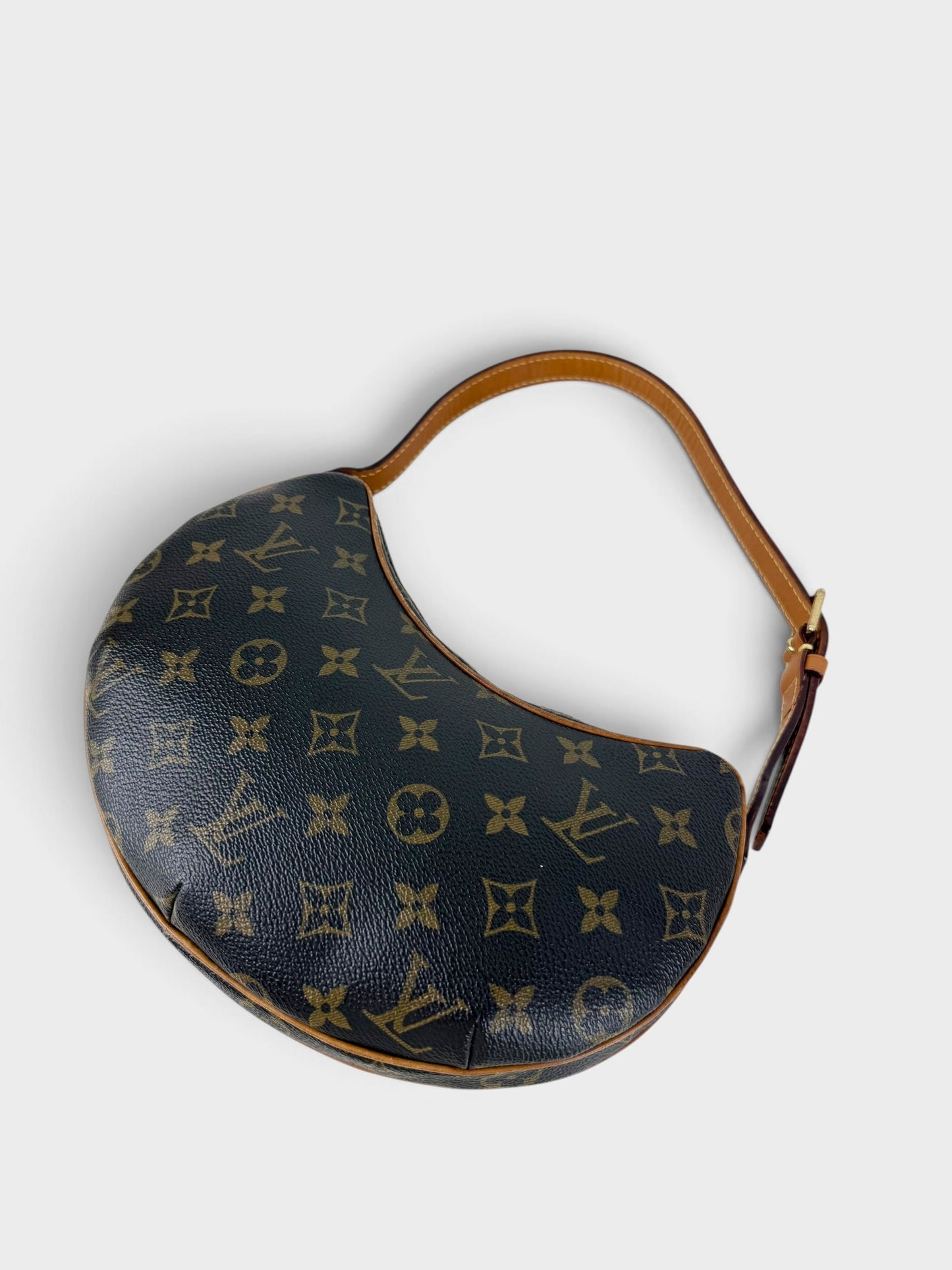 2002 Louis Vuitton Croissant PM Shoulder Bag | O/S, Brown