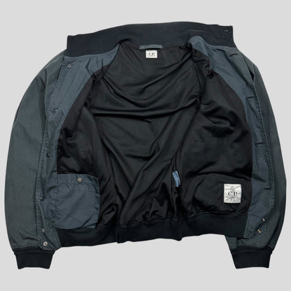 CP Company 2006 Iridescent Co-Nylon Bomber Jacket - IT54 (L/XL) | XL, Grey