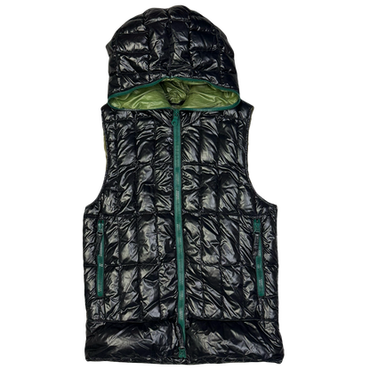 Duvetica Hooded Puffer Gilet In Black ( S )