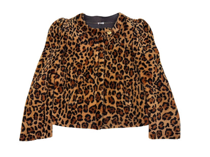 Miu Miu Automne 2010 shearling leopard jacket