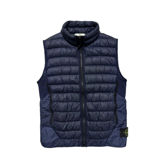 Stone Island Garment Dyed Micro Yarn Down Gilet Body Warmer