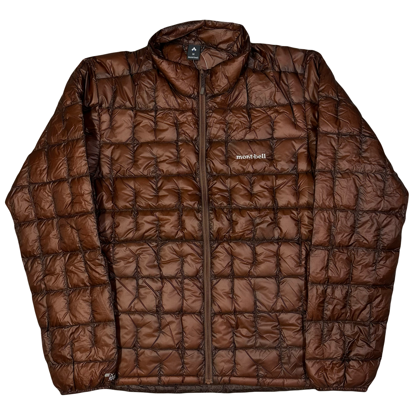 Montbell Plasma 1000 Alpine Down Parka Puffer Jacket In Brown ( M )