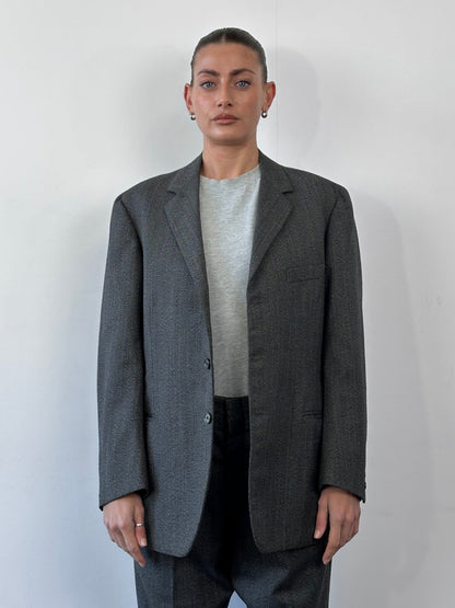 Vintage Pure Wool Single Breasted Suit - 40R/W32