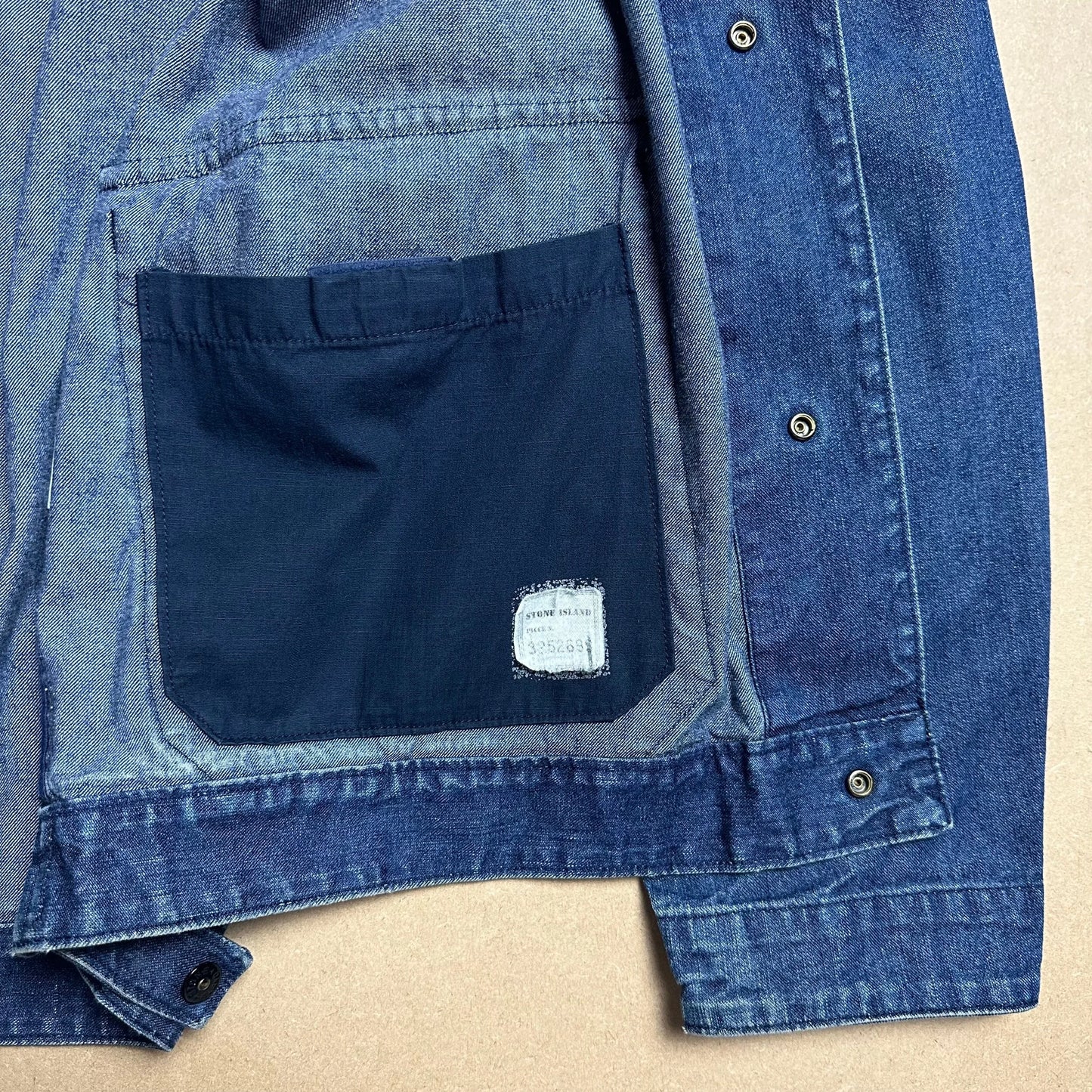 S/S 1995 Blue Selvedge Denim Blouson Work Jacket