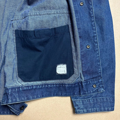 S/S 1995 Blue Selvedge Denim Blouson Work Jacket