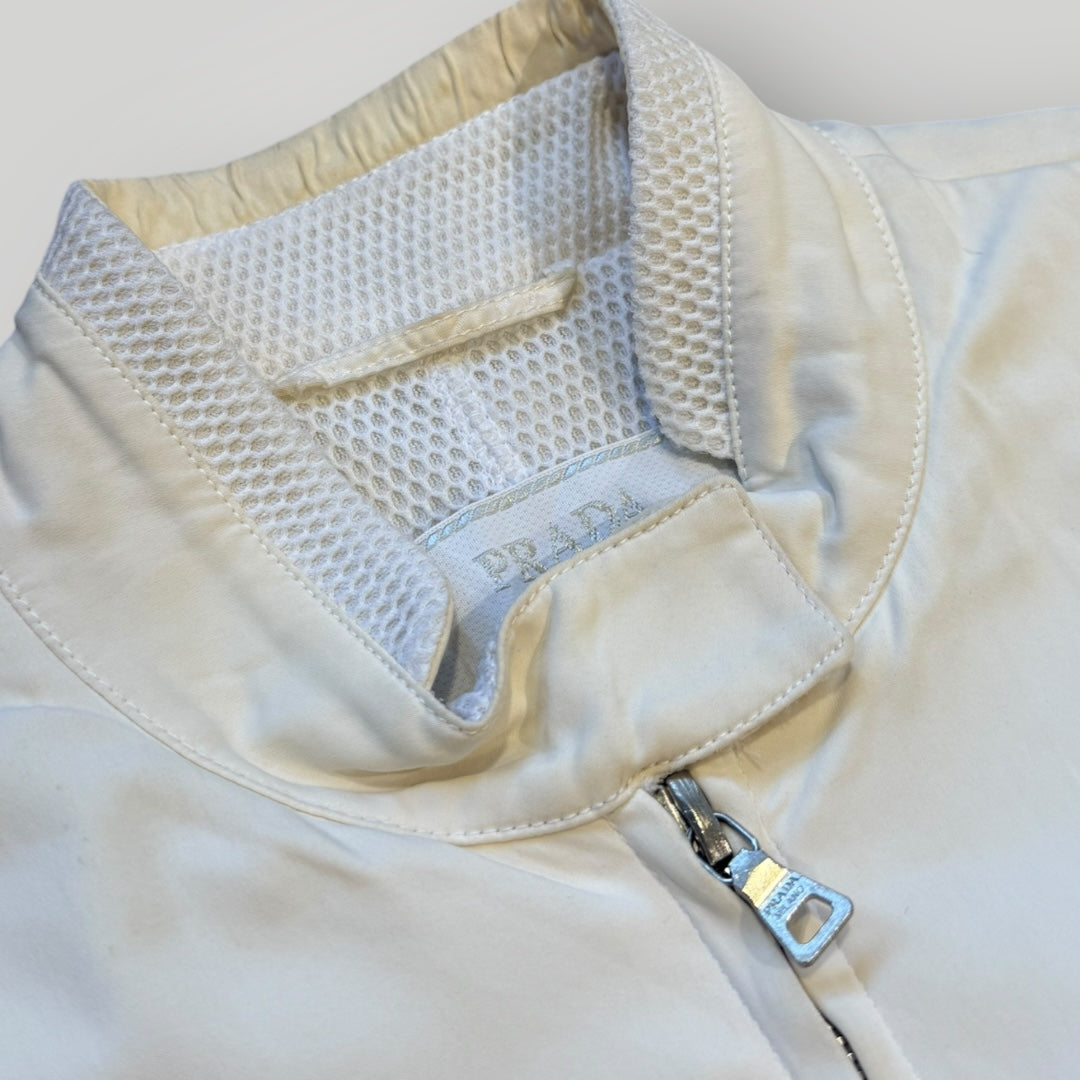 Prada 2000's Nylon Womens Racer Jacket S