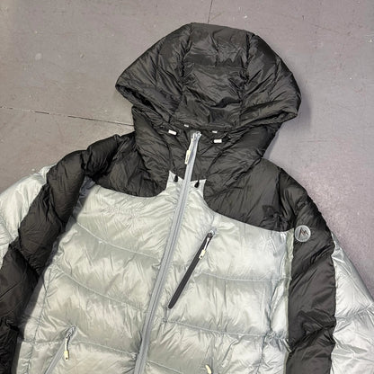Marmot Down Puffer Jacket In Grey & Black ( S )