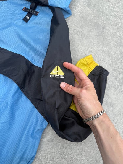 nike acg 1990s technical colour block packable lightweight jacket (l) | Default Title, Multicoloured