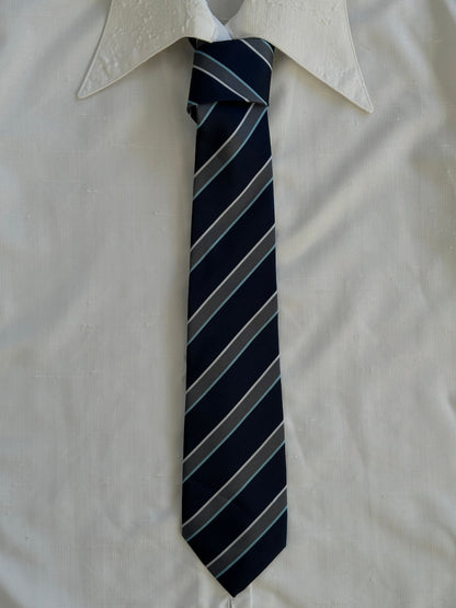 Vintage 1990s Diagonal Striped Tie - One Size