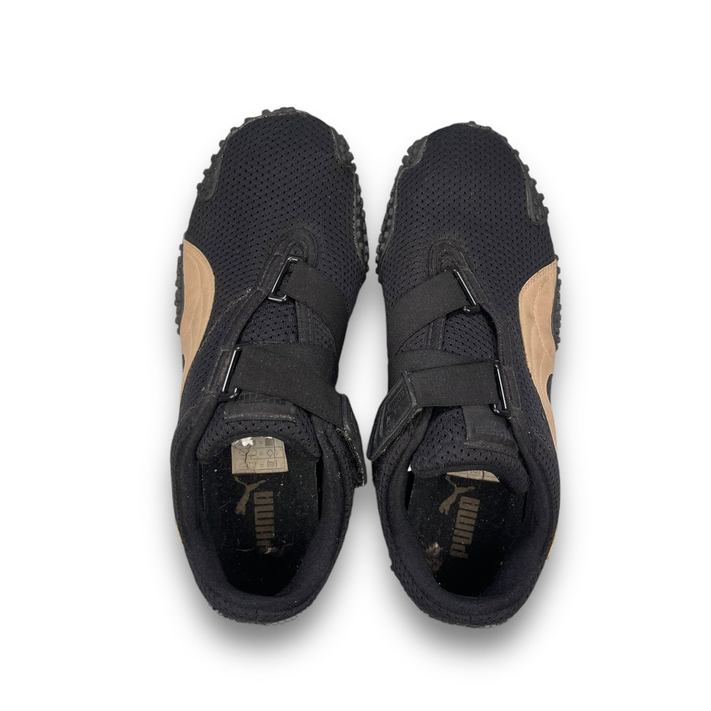 2005 Puma Mostro Mesh Black/Tan (UK7) | Default Title, Black
