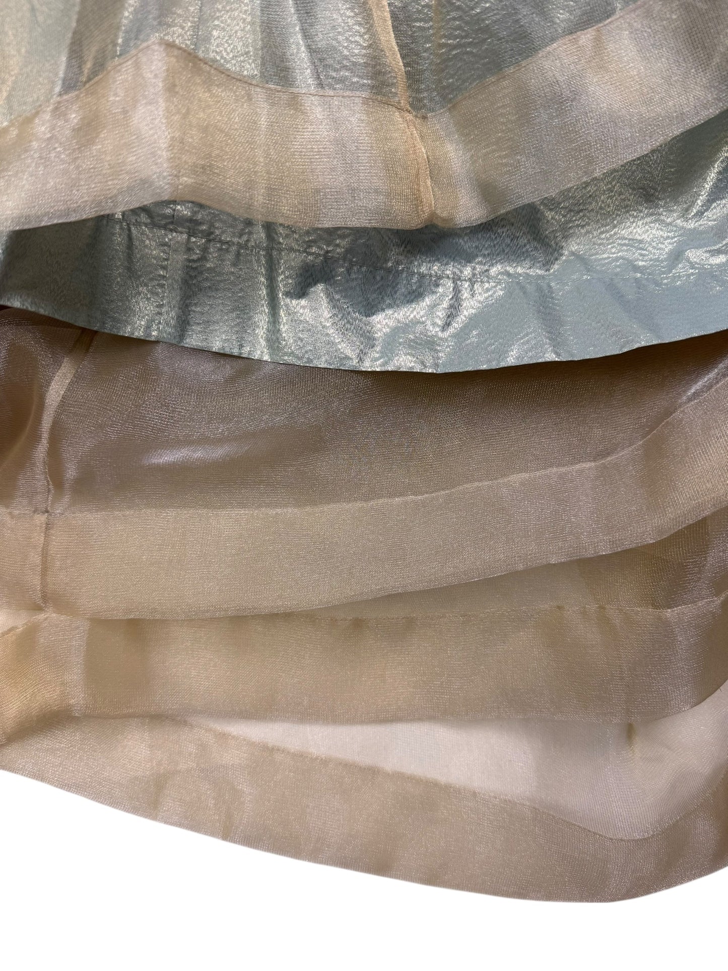 Vivienne Westwood F/W 2012 Queen’s Jubilee Capsule Collection Gold Label lamé organza gown