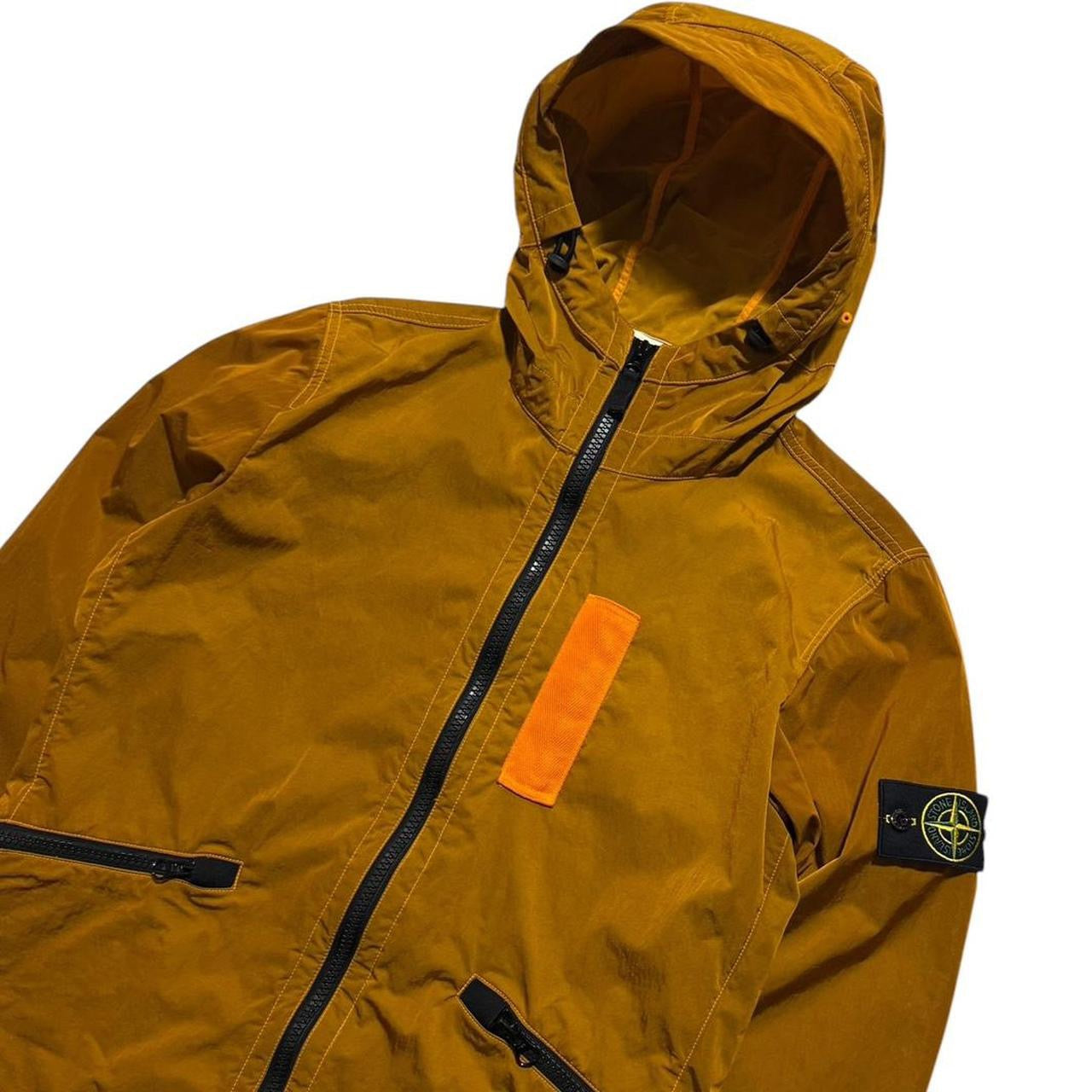 Stone Island Nylon Metal Jacket | Medium, Mustard