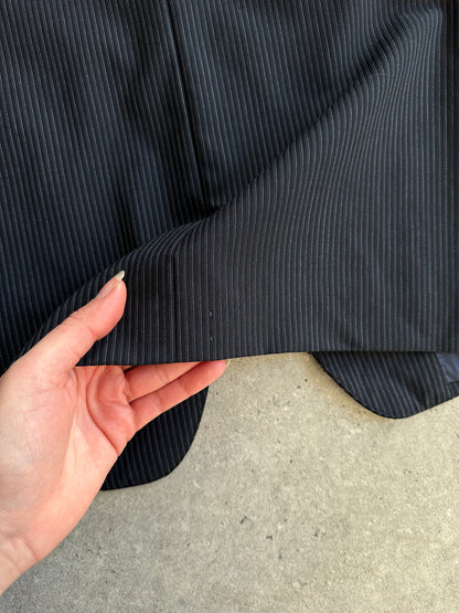 Hugo Boss Stripe Pure Wool Single Breasted Blazer - 40R/XL