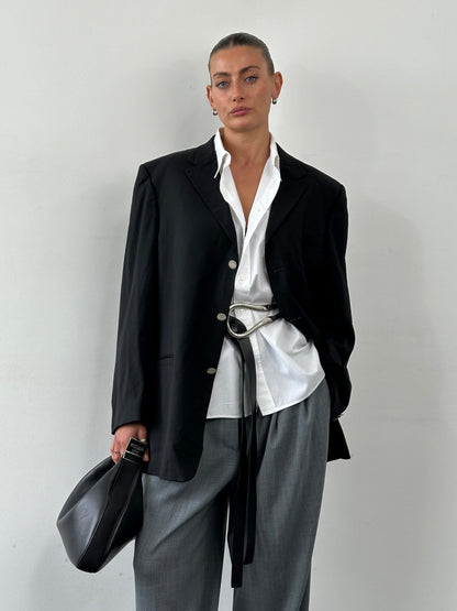 Versace Classic Bespoke Button Pure Wool Single Breasted Blazer - 46R/XL