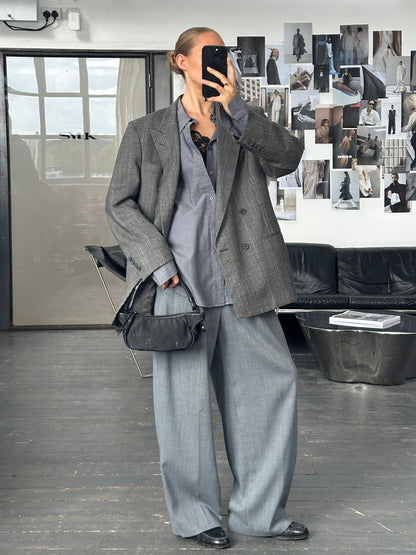 Yves Saint Laurent Pour Homme 1990s Cotton Logo Shirt - XL