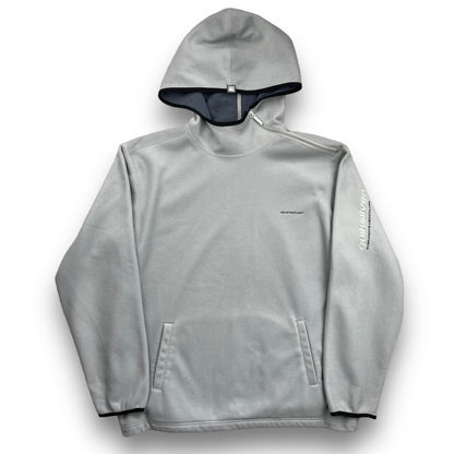 Quiksilver Shoulder Zip Fleece Hoodie Grey (L) | Default Title, Multicoloured