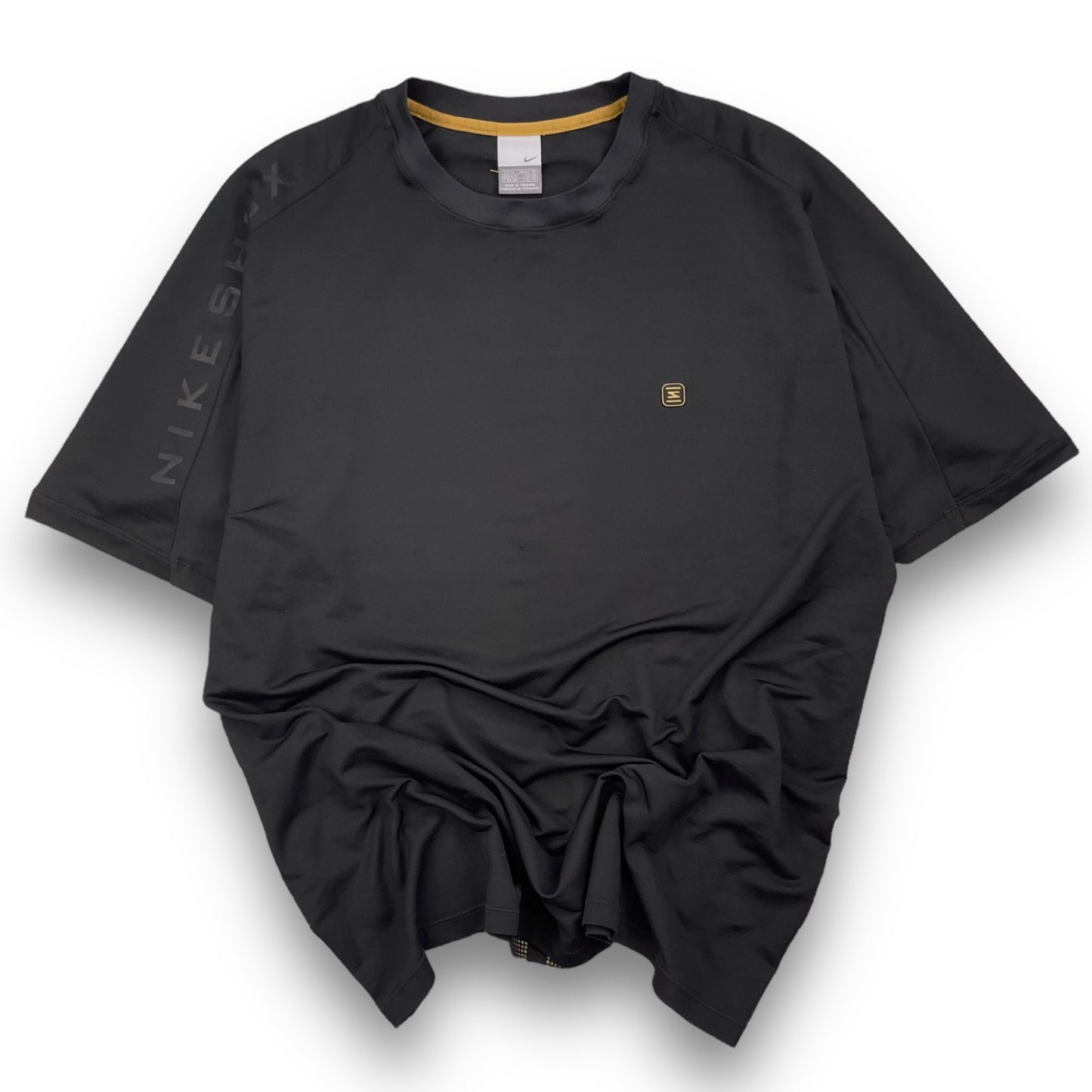 Nike Shox T-Shirt Black/Gold (XL) | Default Title, Black