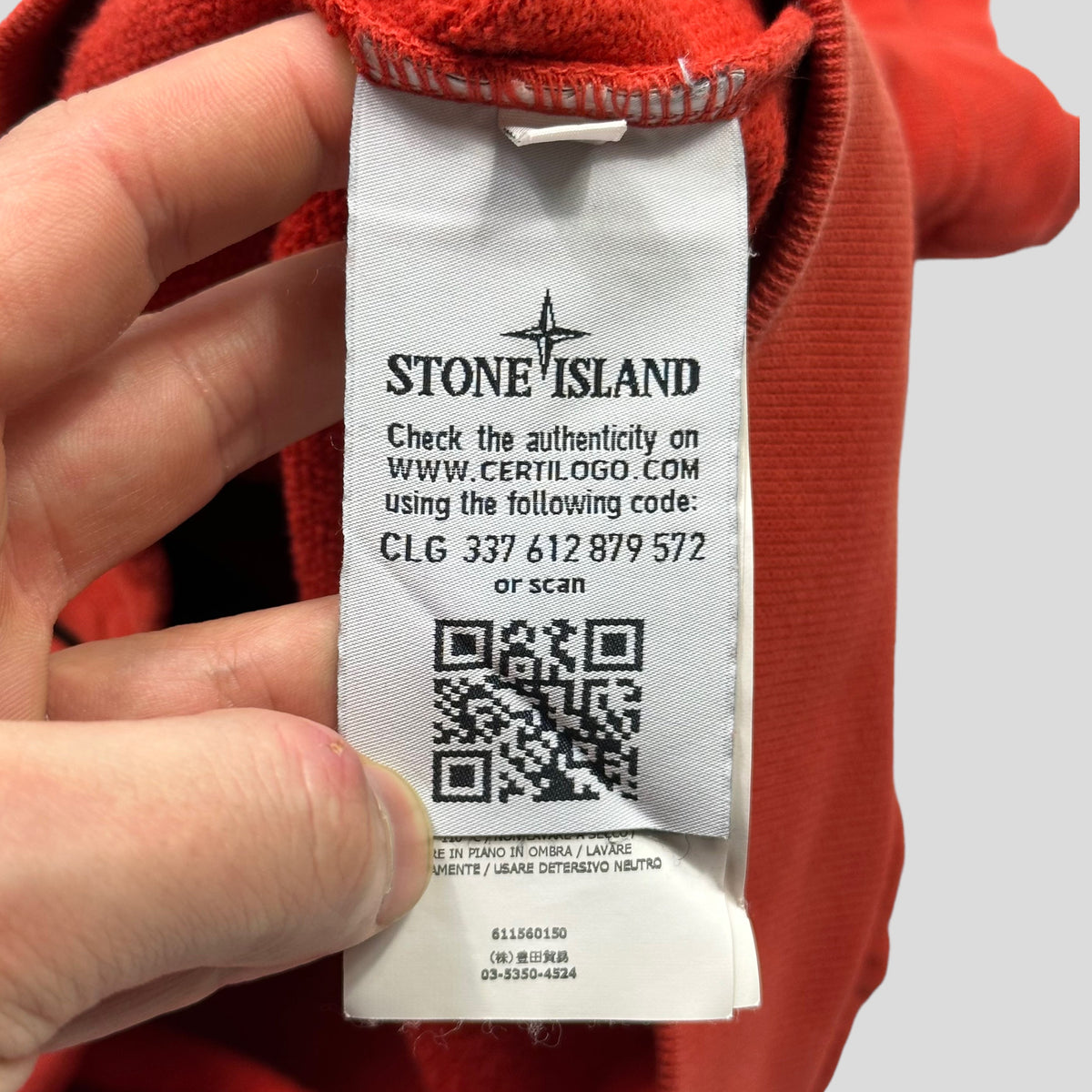 Stone Island Compass Cotton Gilet - M | Orange