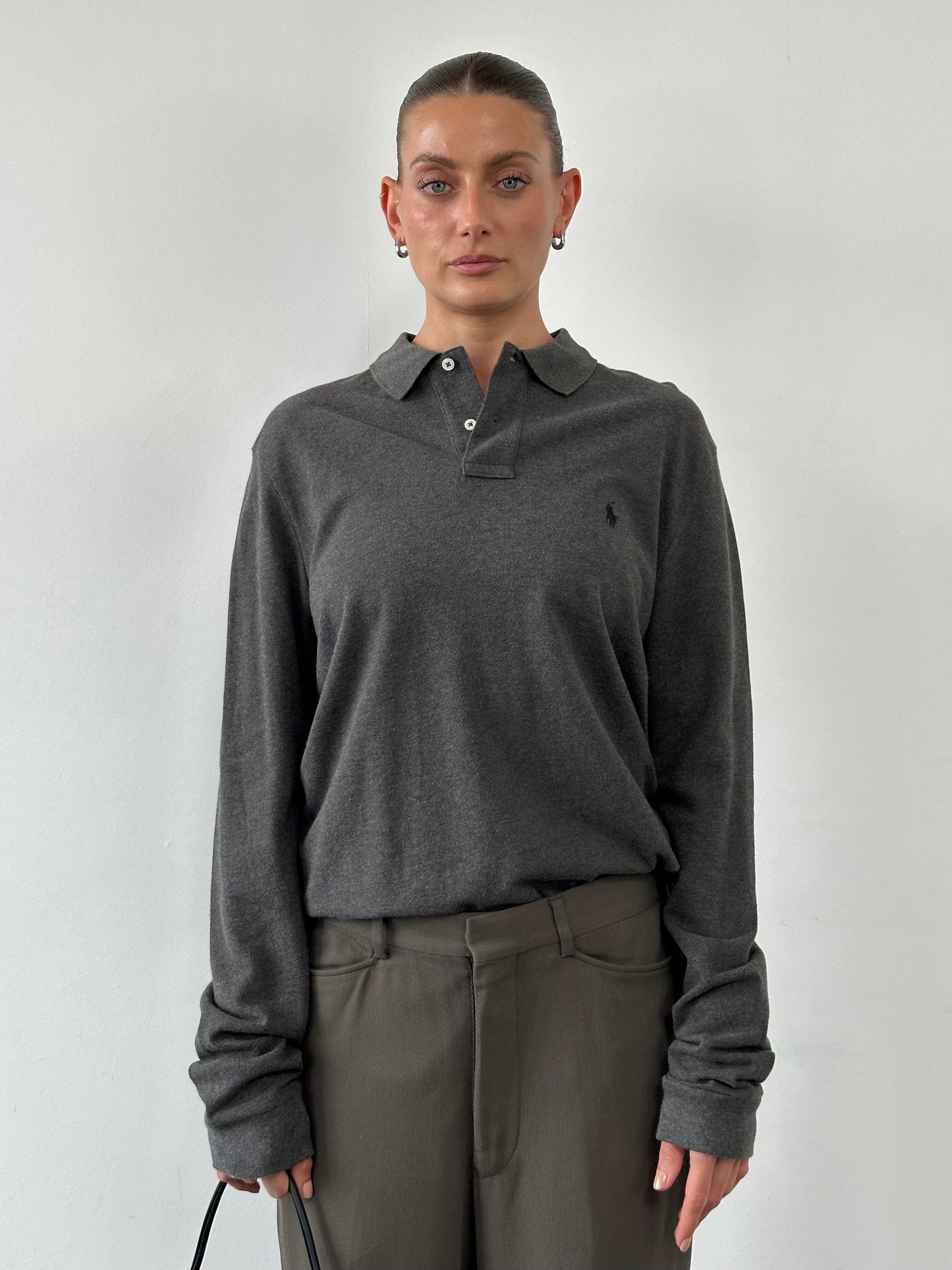 Ralph Lauren Pure Cotton Logo Polo Shirt - L