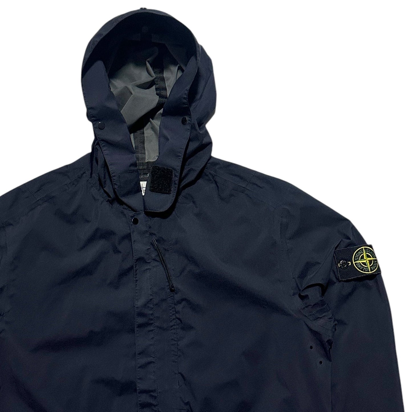 Stone Island Garment Dyed Performance Tela Zip Up Jacket