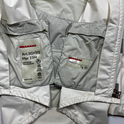 Prada Sport SS00 Goretex PTFE Modular Light-up Convertible Bag Jacket - IT50 (L) | Large, Multicoloured
